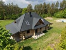 Wyjątkowy dom z bala świerkowego nad jeziorem - 8