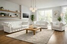 Ponadczasowy komplet CHESTERFIELD SZEROKI- skóra naturalna - 10