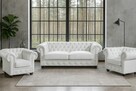 Ponadczasowy komplet CHESTERFIELD SZEROKI- skóra naturalna - 3
