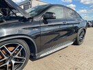 Mercedes GLE 43 AMG Salon PL Coupe 4Matic Kamery 360 Skóra Pamięć 390KM - 9