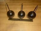 Lampy wiszące czarne nad wyspę kuchenną - 4