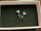 Kolczyki moissanite z certyfikatem - 2
