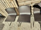 4 x krzesło IKEA Bernhard skóra naturalna - 4