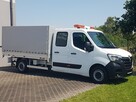 Renault Master DOKA 7-OSÓB PLANDEKA PAKA SKRZYNIA ŁADUNKOWA DOUBLE KABINA KLIMA - 2
