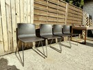 4 x krzesło IKEA Bernhard skóra naturalna - 5