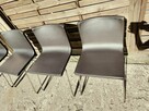 4 x krzesło IKEA Bernhard skóra naturalna - 3