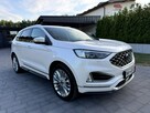 Ford EDGE Vignale 2.0TDCI 4x4 Biała Perła 132.000KM ASO Hak Kamery 360 - 2