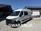 Renault Master max L3H2 7 osobowy brygadówka lift doka bagażnik pełna opcja 180KM!! - 1