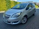 Opel Meriva 1.4 Cosmo Ledy PółSkóry DużaNavi Kamera 2xPDC 100%Bezwypadkowa Zadbana - 3