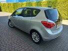 Opel Meriva 1.4 Cosmo Ledy PółSkóry DużaNavi Kamera 2xPDC 100%Bezwypadkowa Zadbana - 7