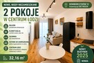 Nowe, gotowe 2 pokoje w centrum Łodzi – nikt tu jeszcze nie - 3