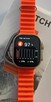 Nowy zegarek Smartwatch Ultra Amoled T800 pomiar tętna, prac - 2