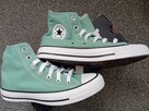 Nowe trampki wysokie damskie Converse Hi Herby A06563C mięto - 5