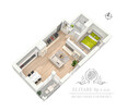 Apartament 2 pok. 44,13m2 ogrzewanie miejskie /obok Sky Tower - 4