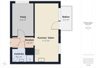 2 pokoje  33,4 m²  Balkon  Skarbka z Gór - 13