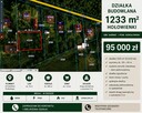 Działka budowlana Sabnie - Hołowienki 1233m2 - 1
