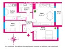Mieszkanie 3 pokojowe z balkonem i piwnicą - 3