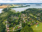Działka rekreacyjna, pow. 1381 m2 w pobliżu jezior