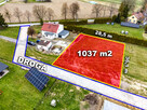 Działka 1037 m2 Jarząbkowice gm. Pawłowice - media, udział w drodze - 2