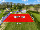 Działka 1037 m2 Jarząbkowice gm. Pawłowice - media, udział w drodze - 3