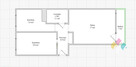 Zatorze, 2-pok., 42,4 m2, balkon, piwnica - 6