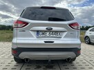 Ford Kuga Titanium, mocny Diesel, parktronk, nawigacja,hak, hands free,pół skóry - 6