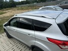 Ford Kuga Titanium, mocny Diesel, parktronk, nawigacja,hak, hands free,pół skóry - 8