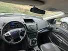 Ford Kuga Titanium, mocny Diesel, parktronk, nawigacja,hak, hands free,pół skóry - 13