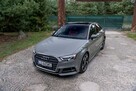 Audi A3 8V / 2.0 TFSI 230KM Quattro / S-Line / Pakiet czerń / Panorama / FV - 3