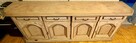 Komoda drewniana 216X44X82 cm styl klasyczny rustykalny - 4