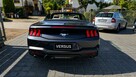 Ford Mustang Cabrio 2.3 290KM Wentyle Radar Kamera Grzana kiera Skóry biało-czarne - 5