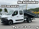 Renault Master 6 Os. Brygadówka DOKA Zabudowa Wywrotka 3 stronna (IVECO, VOLKSWAGEN)