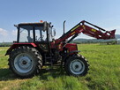 Belarus 952.2 MTZ, TUR z łyżką i widłami, pług śnieżny, rozs - 4