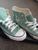 Nowe trampki wysokie damskie Converse Hi Herby A06563C mięto