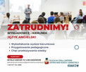 Poszukujemy Wykładowcę – Języka angielskiego