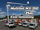 Nissan Cabstar Podnośnik Koszowy Zwyżka Multitel MX 250 UDT MZ 250 Steel Versalift P7 - 2
