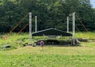 Wynajem sceny z zadaszeniem 8 x 6 m oraz wyposażenia eventów