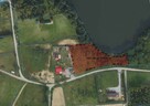 Gąski 17/5 gm. Olecko - działka z linią brzegową jeziora - 2