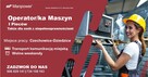 Operator/ka maszyn (również orzeczeniem)
