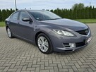 Mazda 6 1,8Benzyna. Serwis.Klimatr 2 str.Parktronic.Alu.Hak.Tempomat - 3