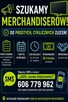 Merchandiser - praca od zaraz! Pracuj elastycznie!