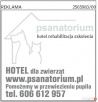 Hotel dla psa i kota PSANATORIUM Pomożemy w przywiezieniu.