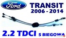 ciegna linki zmiany biegów skrzyni FORD TRANSIT 2.2 TDCI 06-