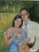 Portret, obraz, prezent, pracownia plast. - 5