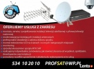 montaż instalacja ANTEN SAT DVB-T telewizja anteny SERWIS - 2