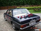 Białym zabytkowym mercedesem do ślubu 1963 rok - 6