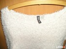 sweter włochacz pudrowy róż 36-38 , spodenki H&M 36 - 4