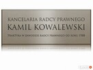 tabliczki grawerowane - 2
