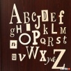 dekoracyjny alfabet