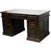 duże pojemne drewniane biurko 150x76x80 cm - 1